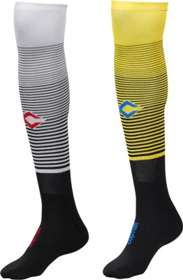 CAPTAIN Men Striped Knee High(Pack of 2)