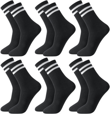 NanoX Men Striped Ankle Length(Pack of 6)
