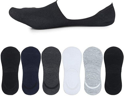 RamNRetail Men & Women Self Design Ankle Length(Pack of 6)