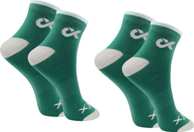 XJARVIS Men & Women Solid Ankle Length(Pack of 2)