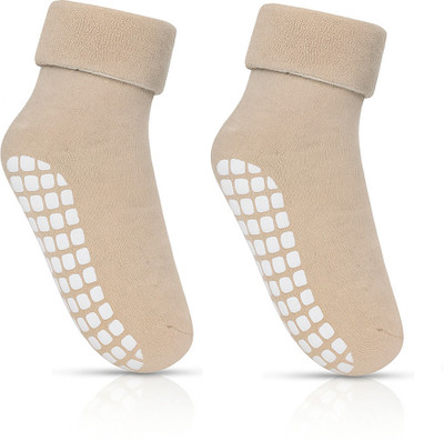 MIKONIKO Boys & Girls Solid Ankle Length, Mid-Calf/Crew