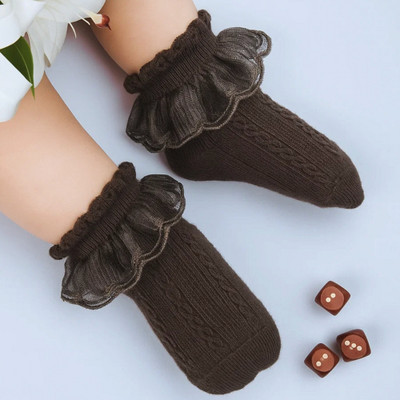 Neska Moda Baby Girls Solid Ankle Length