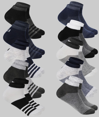 SOXARO Men Ankle Length(Pack of 10)