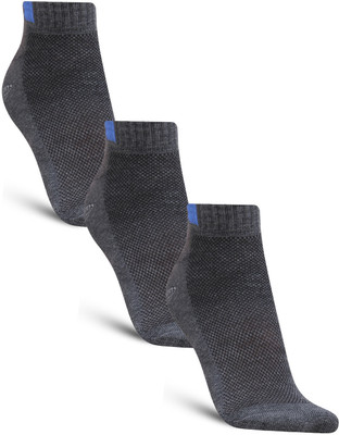 Dollar Men Solid Low Cut(Pack of 3)