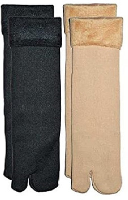 INFISPACE Women Solid Ankle Length(Pack of 2)