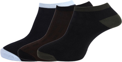 Dollar Men Solid Low Cut(Pack of 3)