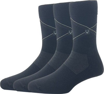 Allen Solly Men Self Design Calf Length(Pack of 3)