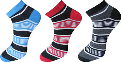 ecosync Men Solid Low Cut(Pack of 3)
