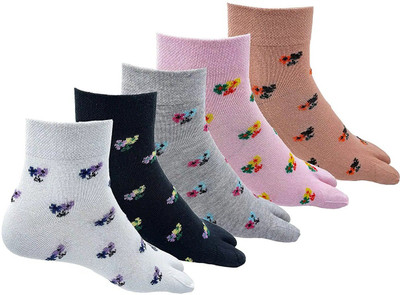 FATON Women Ankle Length(Pack of 5)