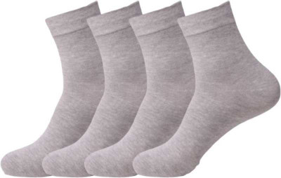Akeet Trend Men Solid Ankle Length(Pack of 4)