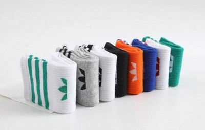 REXOPLUS Men & Women Striped Mid-Calf/Crew(Pack of 4)