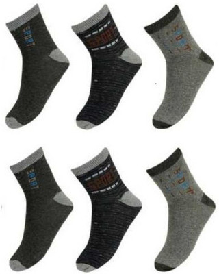 Akeeta Men Embellished Ankle Length(Pack of 6)