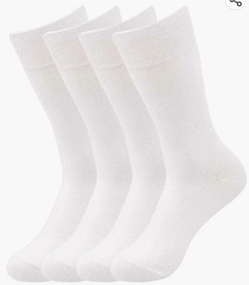 Akeeta Men & Women Solid Calf Length(Pack of 4)
