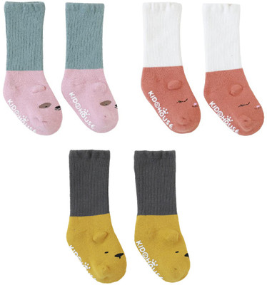 SYGA Baby Boys & Baby Girls Solid Calf Length(Pack of 3)