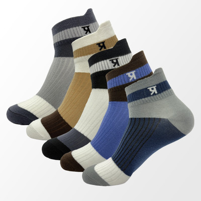 prasthan Men & Women Self Design Ankle Length(Pack of 5)