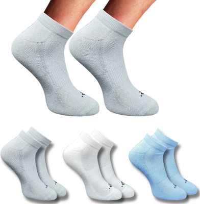 ecosync Unisex Solid Low Cut(Pack of 3)