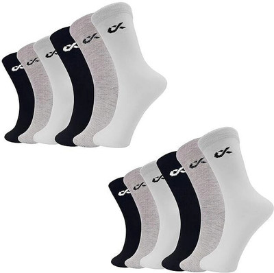 XJARVIS Men & Women Solid Calf Length(Pack of 12)