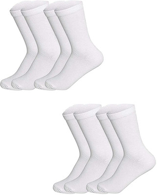 PinKit Men Solid Calf Length(Pack of 2)