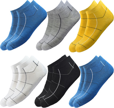 HICODE Men Ankle Length(Pack of 6)