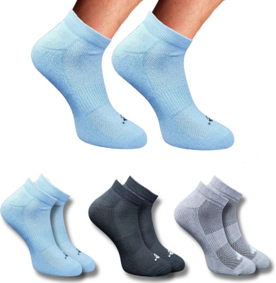 ecosync Unisex Solid Low Cut(Pack of 3)