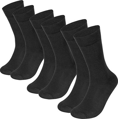 VAPINDIA Men Solid Calf Length, Mid-Calf/Crew(Pack of 3)