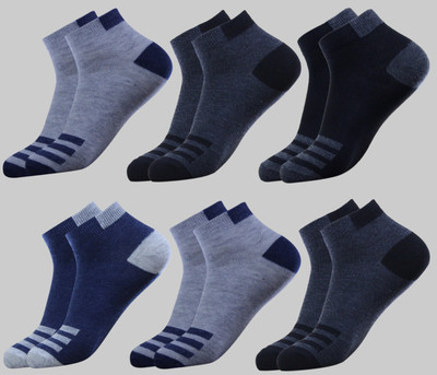 BLESSICA Men Ankle Length(Pack of 6)