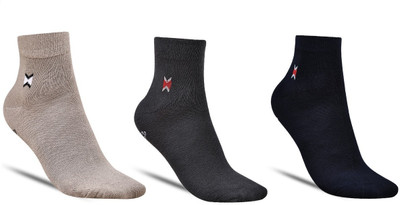 Dollar Men Solid Ankle Length(Pack of 3)