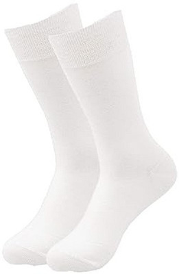 LuvStock Men Solid Mid-Calf/Crew(Pack of 2)