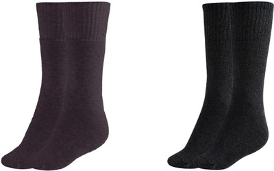 MUKU Men Mid-Calf/Crew(Pack of 2)