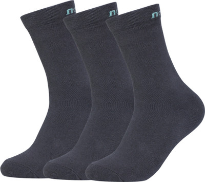 FABdon Men Solid Mid-Calf/Crew(Pack of 3)