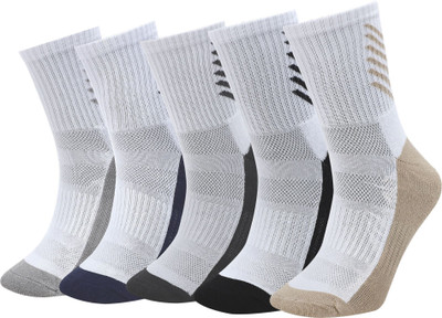 RYSN Men Solid Ankle Length(Pack of 5)