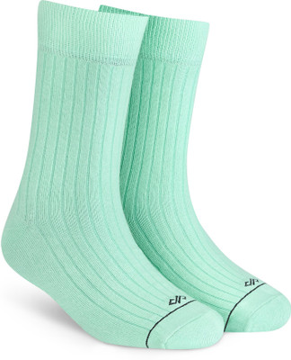 Dynamocks Men & Women Solid Mid-Calf/Crew