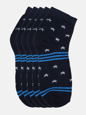 Kolor Fusion Men Mid-Calf/Crew(Pack of 5)