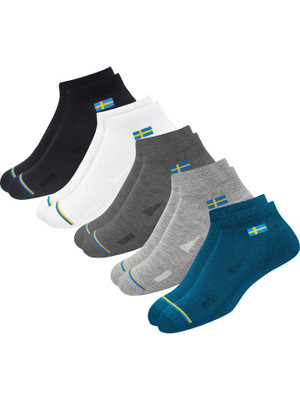 Swagr Men Solid Ankle Length(Pack of 5)