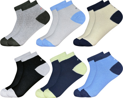 BLESSICA Men Ankle Length(Pack of 6)
