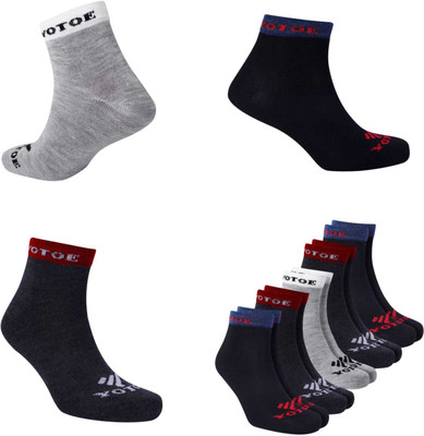 yotoe Men Self Design Ankle Length(Pack of 8)