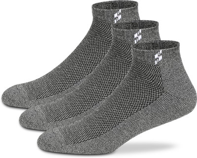 Supersox Men Solid Ankle Length(Pack of 3)