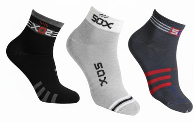 VISHAL Men Solid Low Cut, Ankle Length, Peds/Footie/No-Show(Pack of 3)