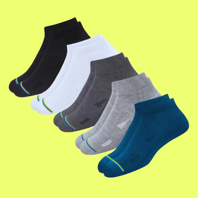 MJE Men & Women Solid Ankle Length, Peds/Footie/No-Show