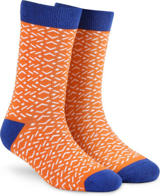 Dynamocks Men & Women Printed Mid-Calf/Crew
