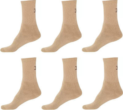 FATON Men Solid, Printed Calf Length(Pack of 6)
