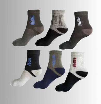 VISHAL_Co Men & Women Printed Ankle Length(Pack of 6)