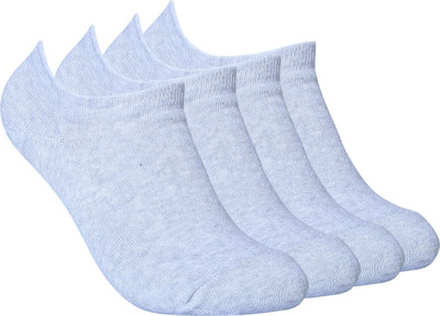 FABdon Men Solid Low Cut(Pack of 4)