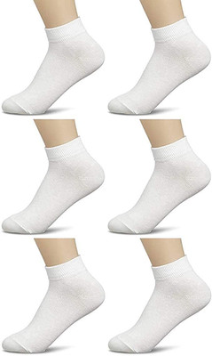 FATON Men Solid Ankle Length(Pack of 6)