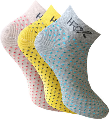 HRX Men Solid Ankle Length(Pack of 3)