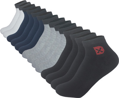 DREAMX Unisex Solid Ankle Length(Pack of 7)