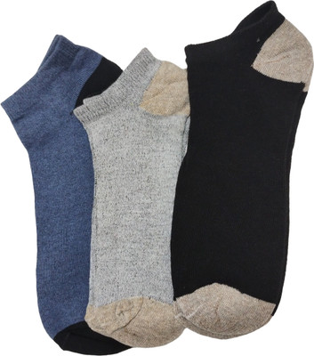 IBA ISBA COLLECTIONS Men Self Design Ankle Length(Pack of 3)
