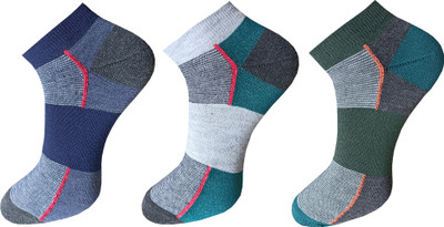 ecosync Unisex Solid Low Cut(Pack of 3)