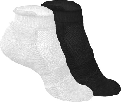 PANDABEE Men & Women Color Block Ankle Length(Pack of 2)
