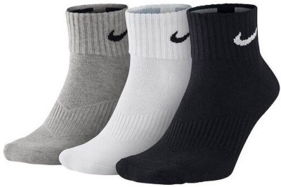 ManSockery Men Solid Ankle Length(Pack of 3)